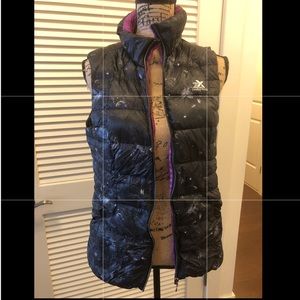 Zero exposure packable down vest